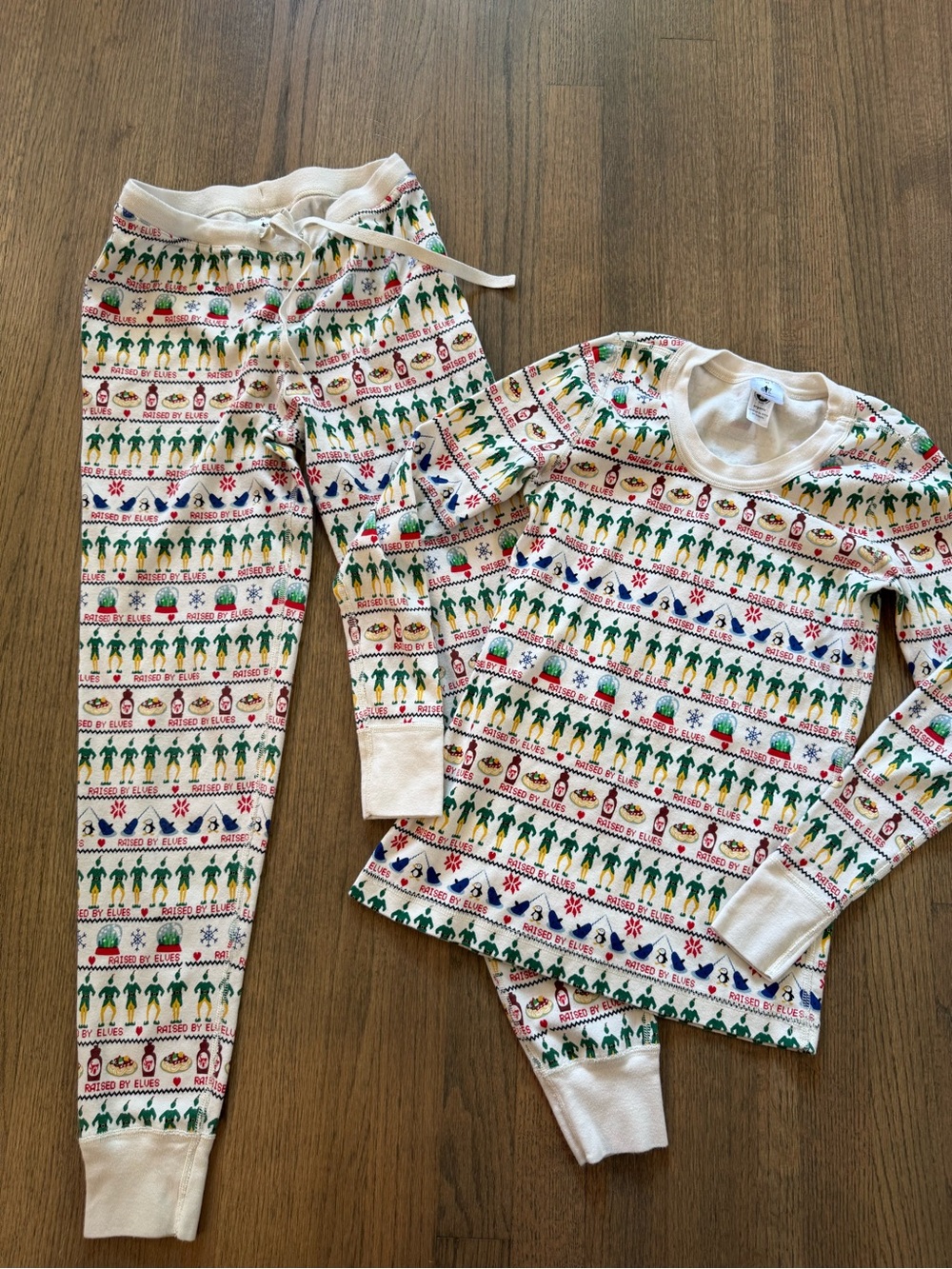 Hanna Andersson Elf-Pajamas-Size XS